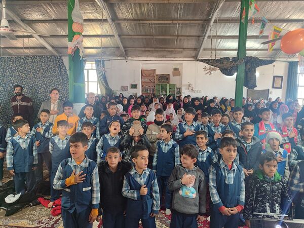 جشن باشکوه نیمه شعبان در روستای درخت سنجد ‌