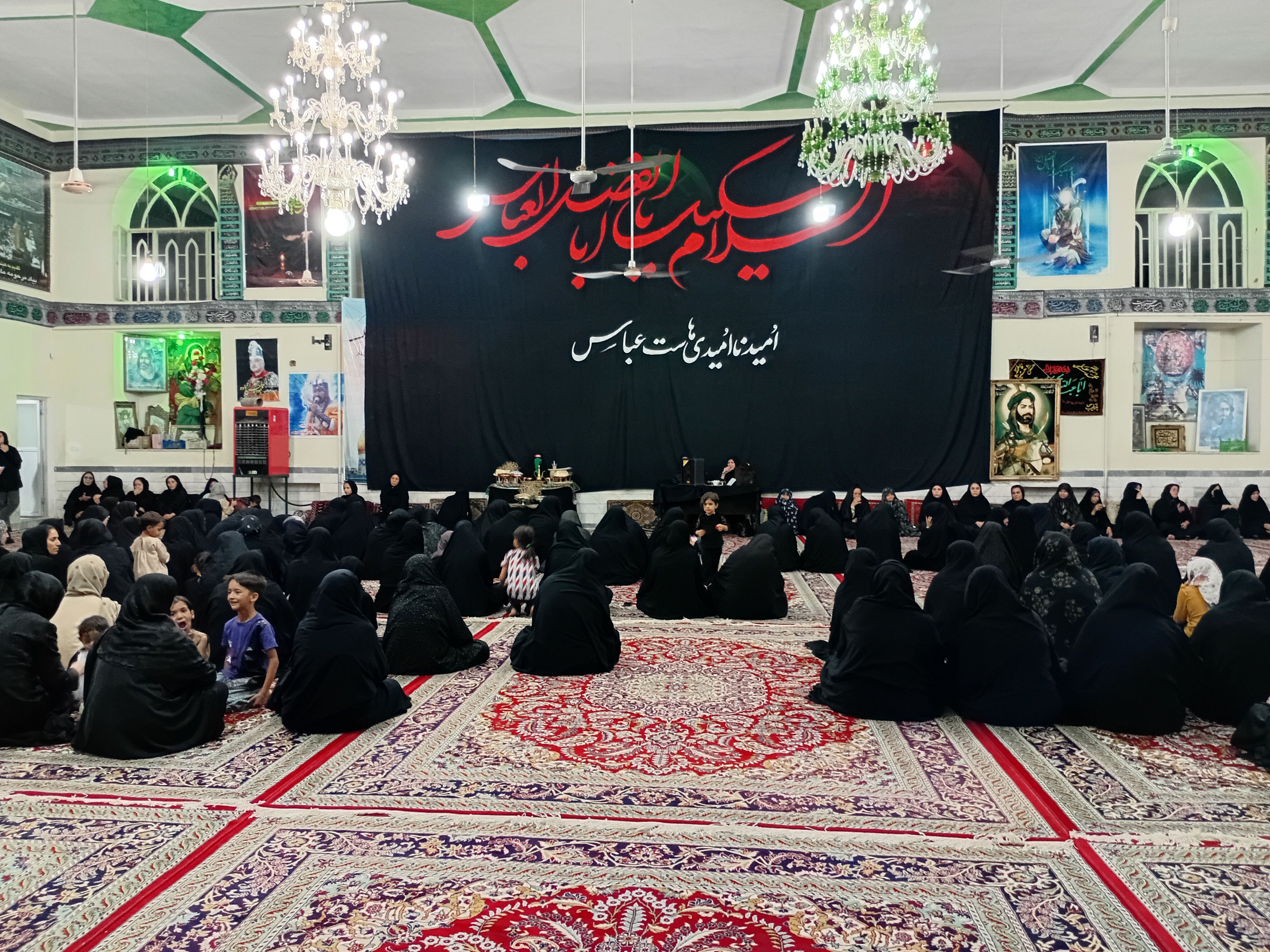 مراسم شام غریبان حضرت رقیه(س) در شهرستان کاشمر