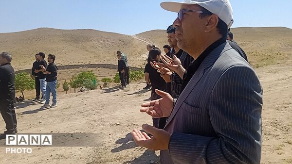 مراسم ختم شهید مصطفی حسینی در روستای سید آباد 