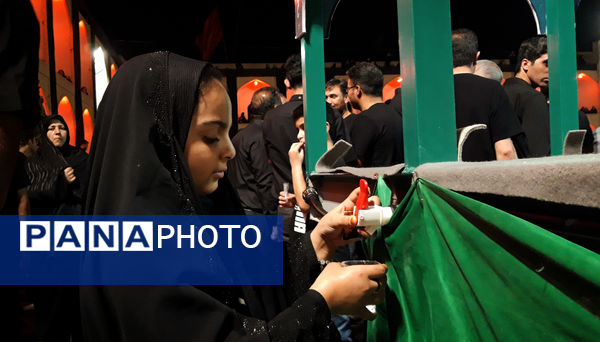 سوگ‌ مردم‌ اشکذر در شب عاشورای حسینی