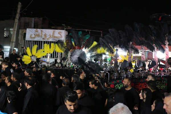 دسته عزاداری هیئت امامزاده حمزه قم 