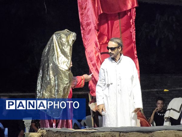 تعزیه گروه شبیه خوانی هیات محبان اهل بیت دبیرستان پروین اعتصامی شهر افوس