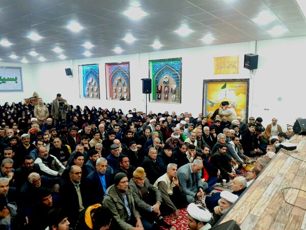 مراسم پنجمین سالگرد شهادت سردار سلیمانی در ناحیه سپاه سملقان