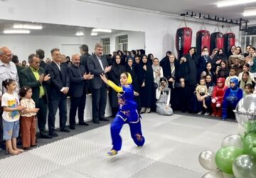 افتتاح آکادمی ورزشی آراز در شهرستان زارچ 