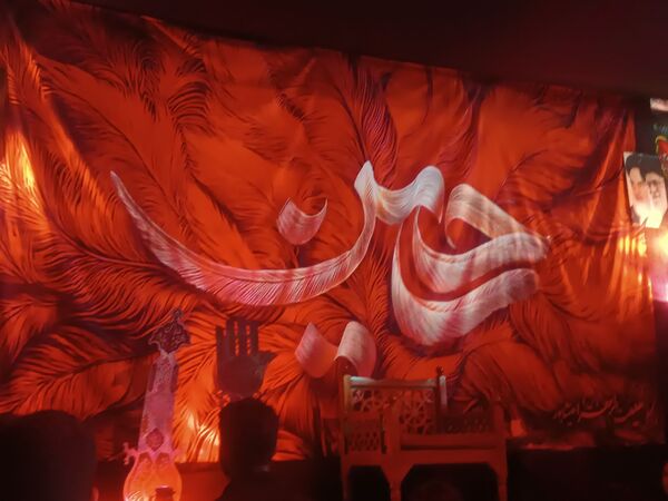 شب هشتم محرم در هیئت الزهرای نیشابور 