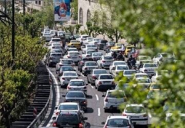 ترافیک سنگین صبحگاهی در معابر و بزرگراه‌های تهران