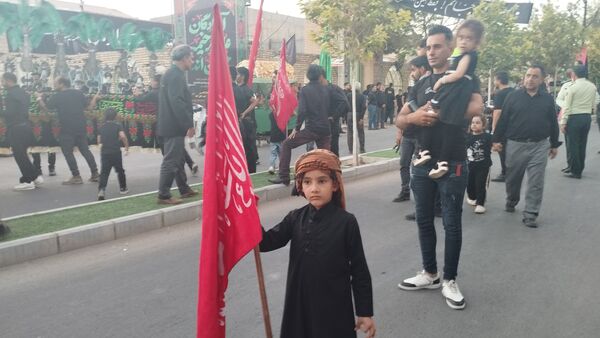 مراسم عزاداری عصر عاشورا در خلیل آباد 