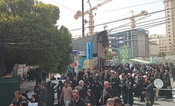 راهپیمایی جاماندگان اربعین حسینی در مشهد