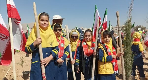 آئین بزرگداشت روز ملی درختکاری در شیراز 