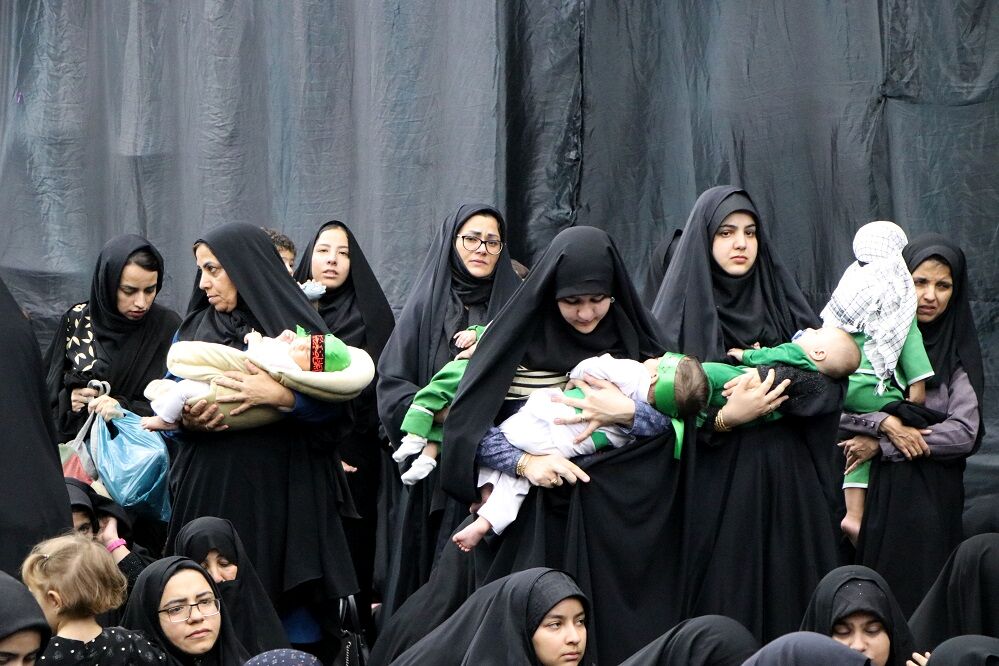 همایش شیرخوارگان حسینی در راور