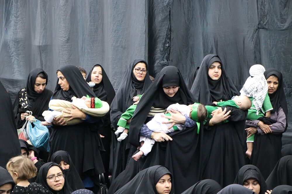 همایش شیرخوارگان حسینی در راور