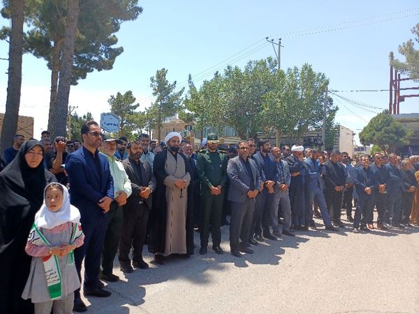 اجتماع پرشور مردم شهید پرور شهرستان جاجرم در مراسم شهادت خادم الرضا و یاران شهیدش 