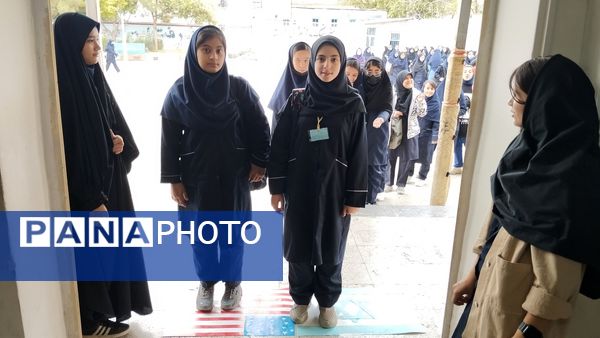 مراسم ویژه شهید سید حسن نصرالله در دبیرستان شهید عباسی