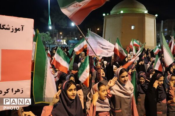 افتتاح نو میدان در دامغان