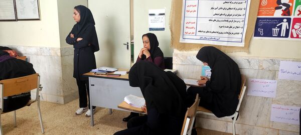 برگزاری امتحانات نوبت اول در آموزشگاه سبحان و مائده شلیل