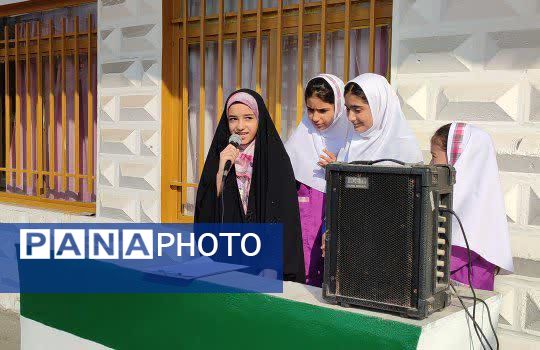 جشن شکوفه‌ها در دبستان شهید رجایی ایزدشهر