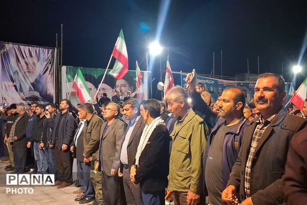 مردم باشت تا زمان پیروزی نهایی در خیابان‌ها میدان‌داری می‌کنند