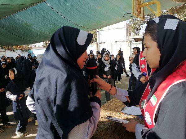 سه شنبه های مهدوی در دبستان ناهید نخودی 