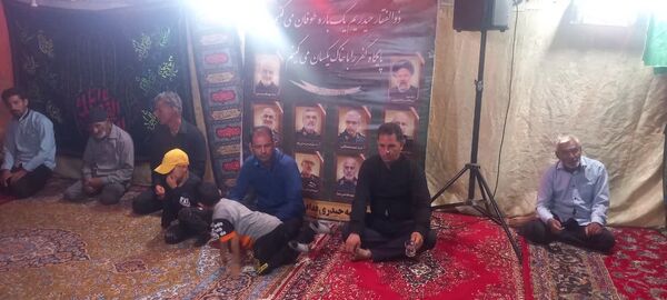برگزاری روضه های خانگی در روستای فدافن