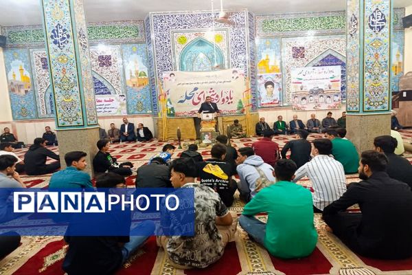 یادواره شهید "شلش سواری" در حمیدیه 