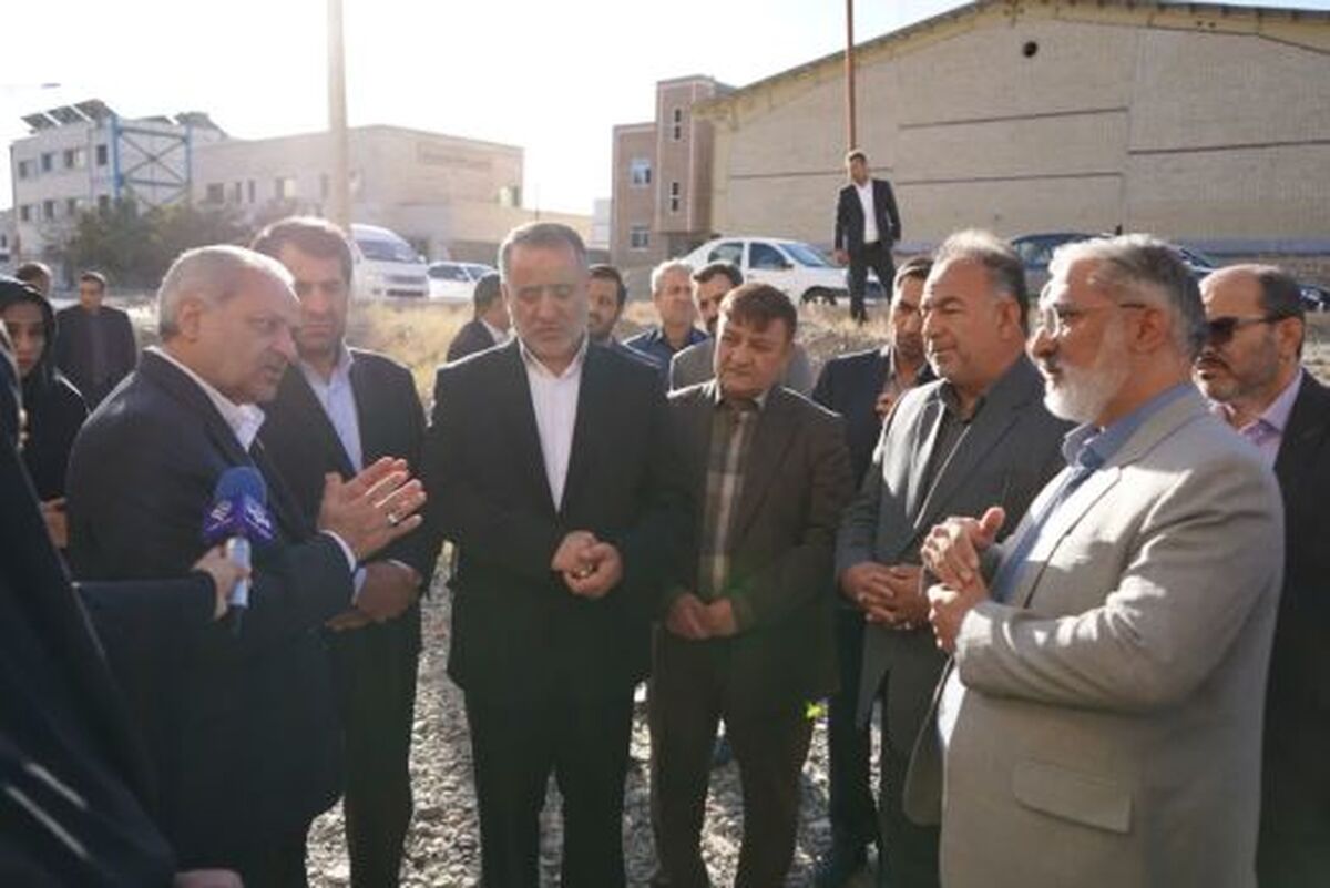 کلنگ‌زنی احداث هنرستان جدید «حاج محمدکریم فضلی» در بیرجند 