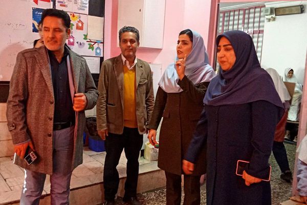 افتتاحیه طرح یاریگران زندگی در دبستان دخترانه شهید رستمی شهرقدس