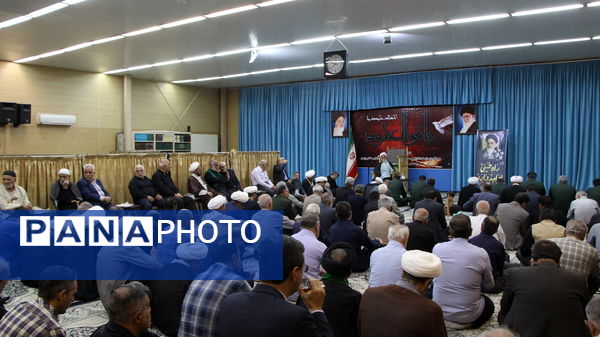 مراسم عزاداری شهادت امام محمد باقر (ع) در دفتر نماینده امام جمعه یزد