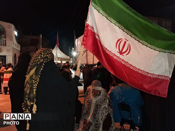مراسمی باشکوه  به مناسبت  روز نوزدهم  شهادت رهبر معظم انقلاب