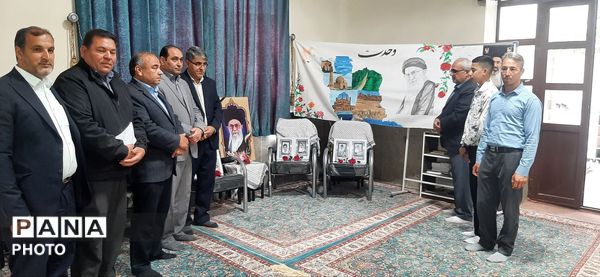 تجلیل از نخبگان قرآنی و نمایشگاه میثاق با شهدا در حاشیه نماز جمعه خداآفرین