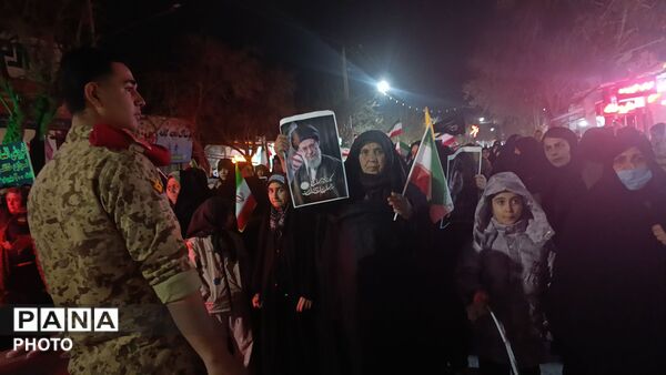 حضور با شکوه مردم آشخانه در هشتمین شب عزاداری رهبر معظم انقلاب
