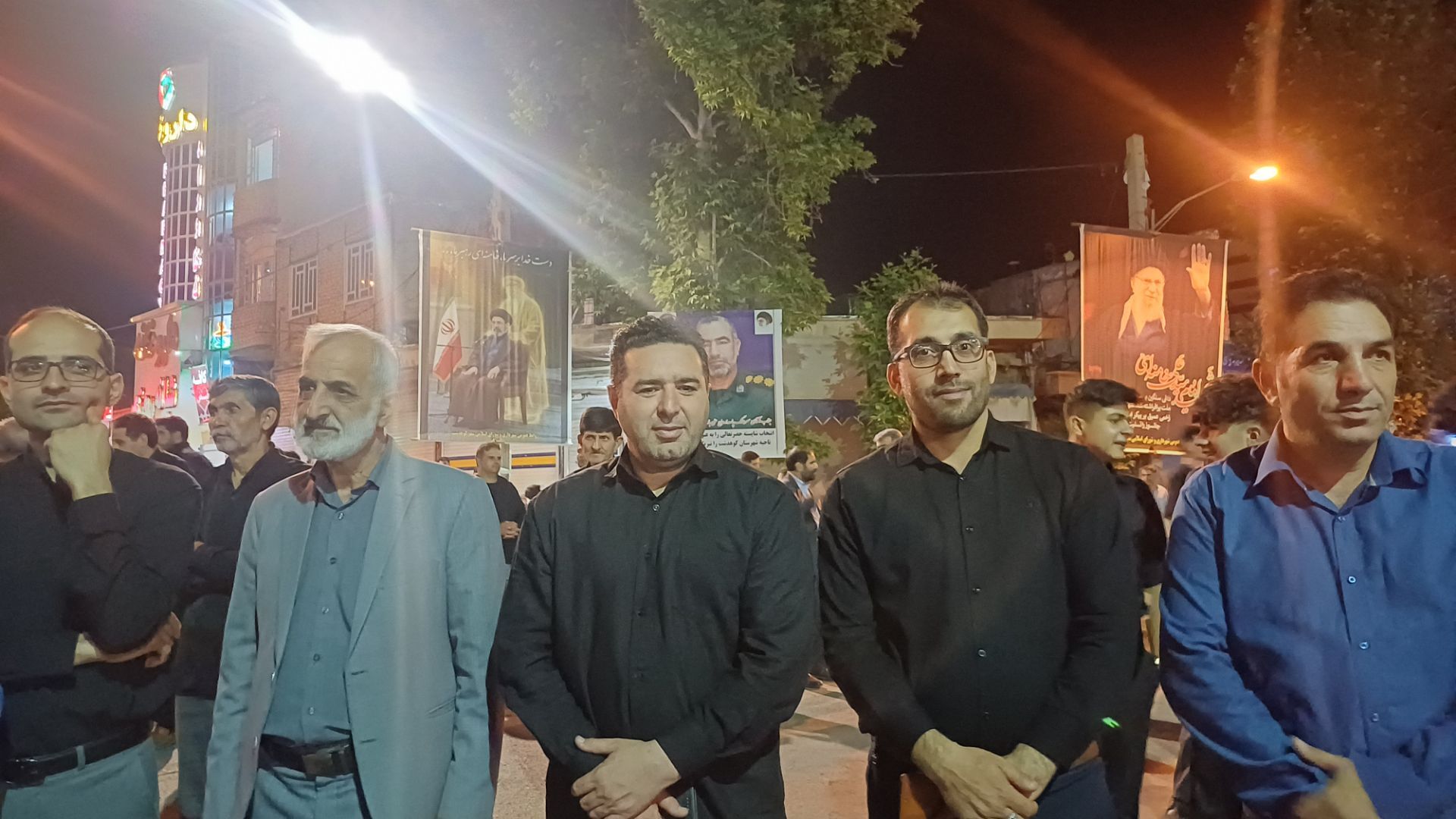 خروش حسینیان در کوهدشت؛ طنین سوگ در میدان امام خمینی(ره)
