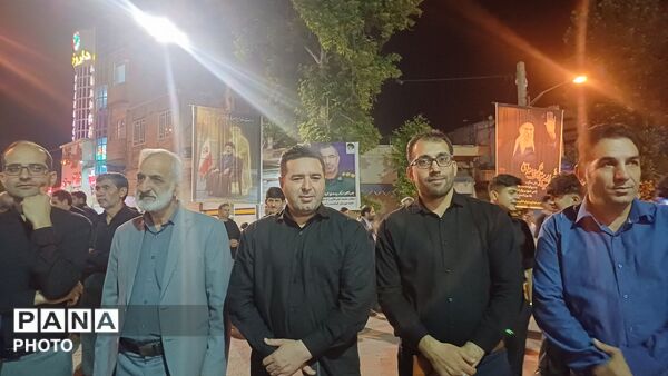 خروش حسینیان در کوهدشت؛ طنین سوگ در میدان امام خمینی(ره)
