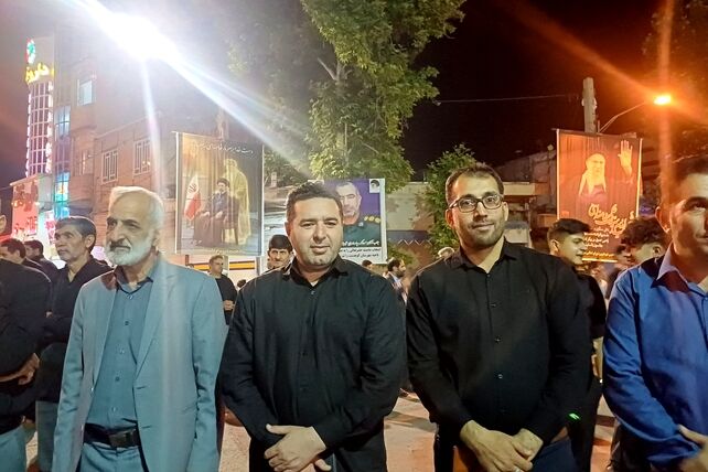 خروش حسینیان در کوهدشت؛ طنین سوگ در میدان امام خمینی(ره)
