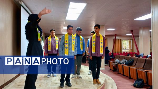 برگزاری پیش اردوی ملی دانش‌آموزان پیشتاز شهرستان ملارد