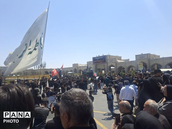 عزاداری سالروز شهادت امام رئوف در مشهدالرضا(ع)