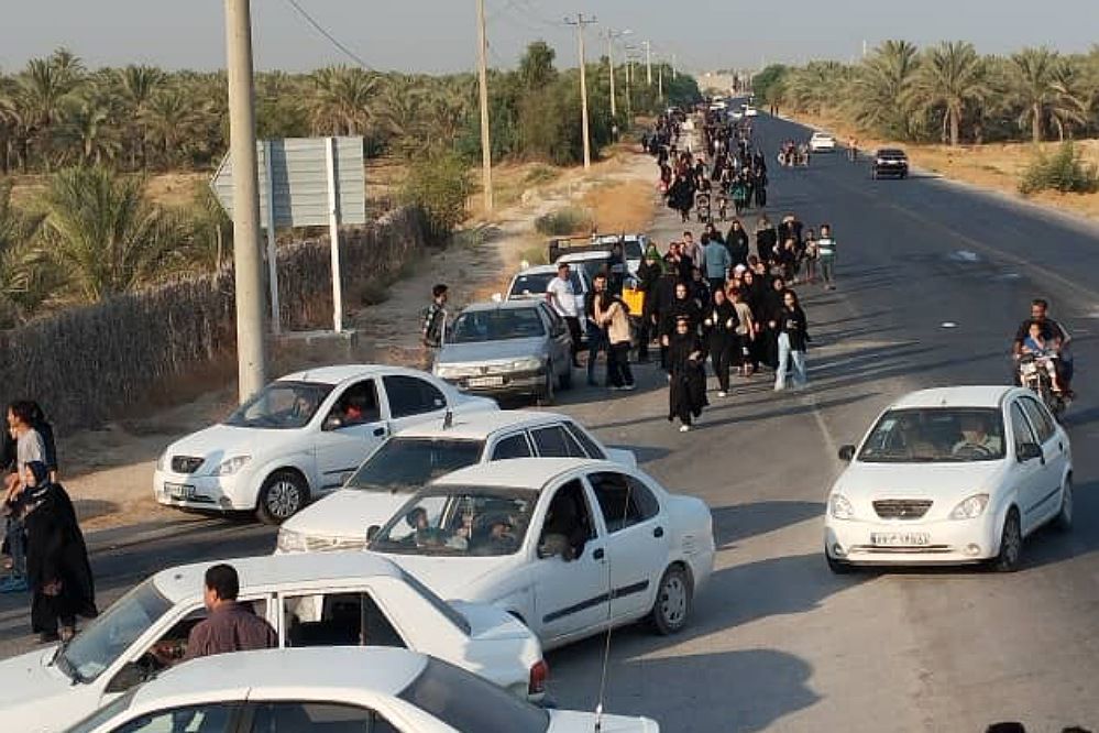 پیاده‌روی امام رضا (ع) در سعدآباد