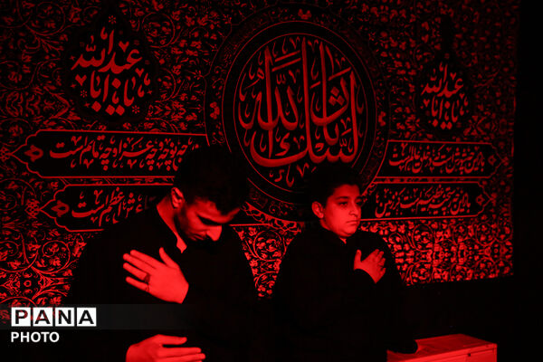 محفل عزاداری مکبرین نوجوان حرم مطهر رضوی