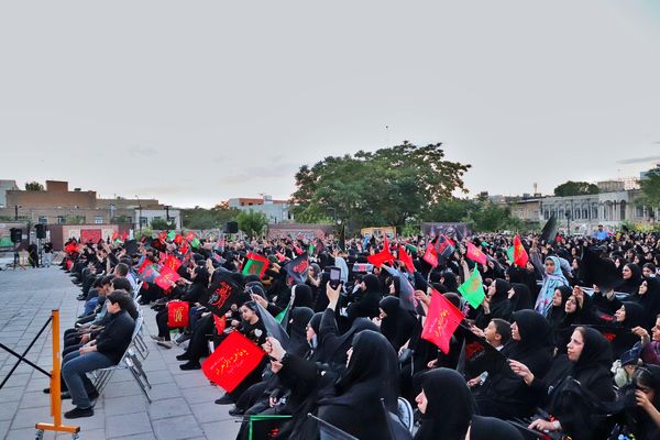 اجتماع دسته‌‌های عزاداری حسینی تبریز