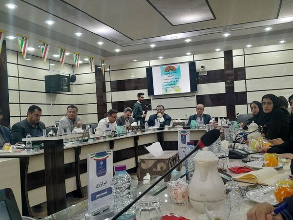 نشست خبری معاون وزیر و رئیس سازمان مدارس و مراکز غیر دولتی و توسعه مشارکت‌های مردمی وزارت آموزش و پرورش در بوشهر
