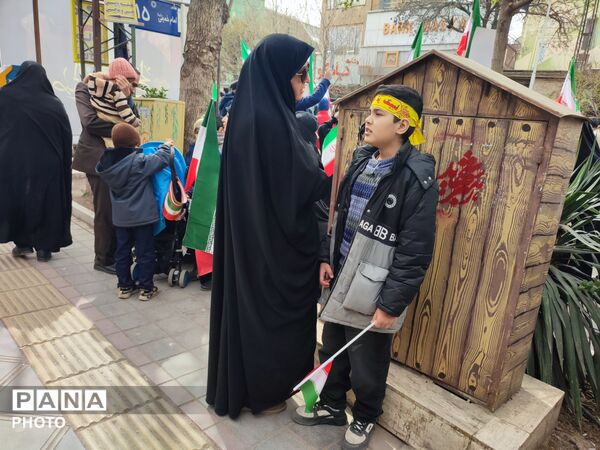 قاب پانا میزبان راهپیمایی روز قدس در شهرستان نیشابور 