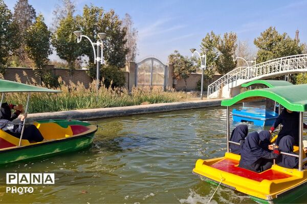  اردوی تفریحی دانش‌آموزان هیات امنایی فرزانگان در دهکده تفریحی
