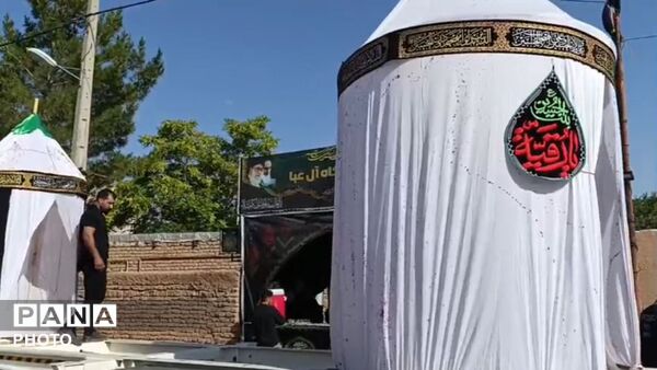 کاروان خودرویی خیمه گاه آل عبا در عزای سیدالشهدا(ع)
