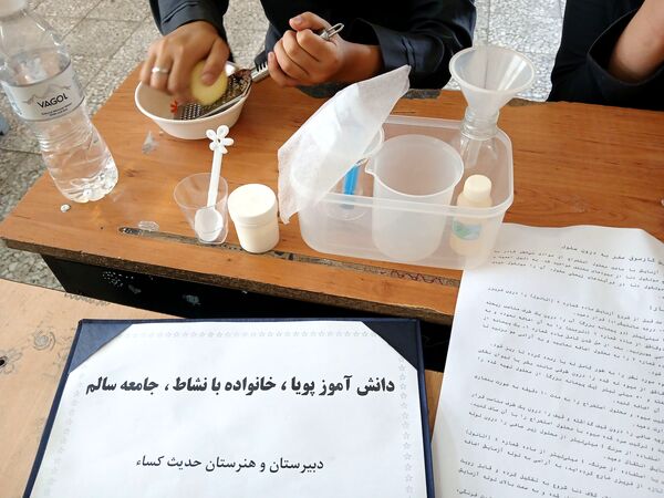 اجرای طرح پایگاه تابستانی در دبیرستان حدیث کسا ناحیه یک شهرری