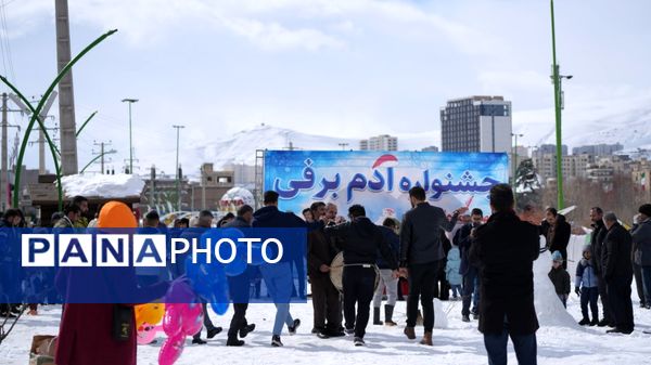 جشنواره آدم برفی در ارومیه