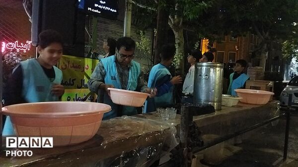 گذری بر موکب هفتاد و پنجمین شب از اجتماعات مردمی نیشابور 