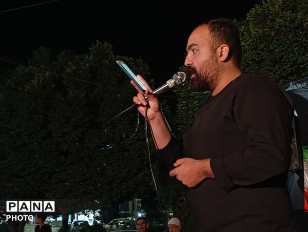 مراسم عزاداری شب سوم ماه محرم در نیشابور 