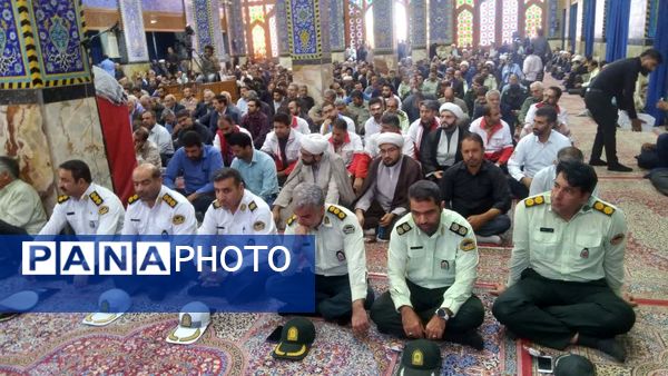 مراسم بزرگداشت شهید سید حسن نصرالله در یزد