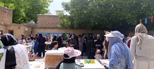برپایی بازارچه کسب و کار در دبستان غیردولتی مهرو ماه آشخانه 