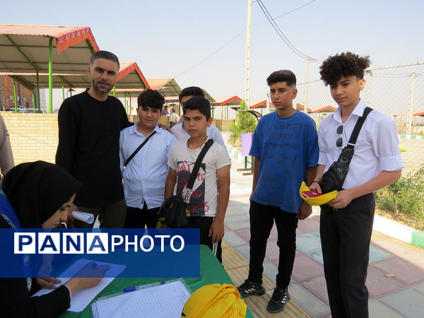 برگزاری پیش اردوی پسران در اردوگاه شهید چمران بجنورد