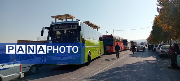 اعزام دانش‌آموزان دختر آشخانه به اردوی راهیان نور